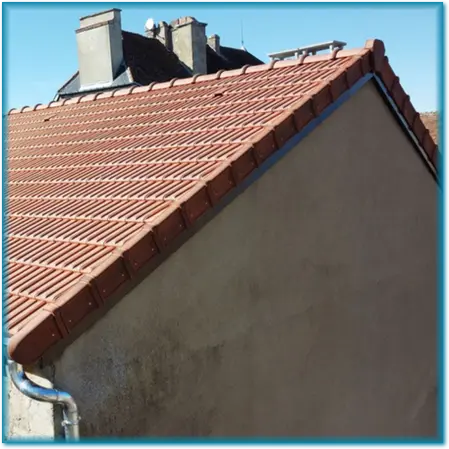 Couvreur Arvert - Rénovation de tuile de rive en Charente-Maritime